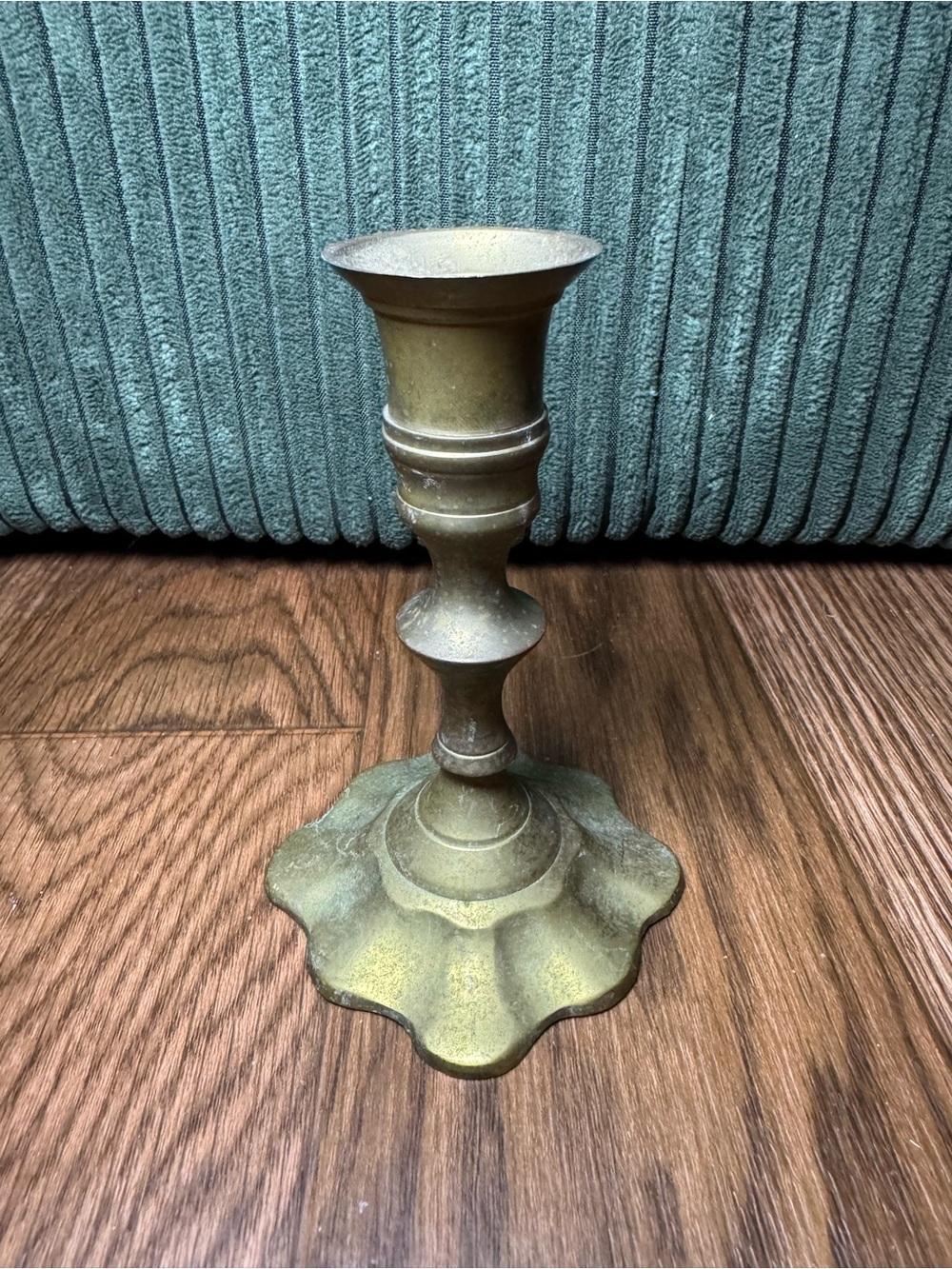 Vintage Brass Candlestick Holder
